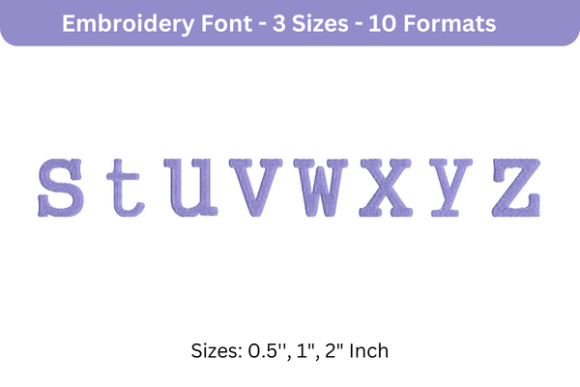 Executive Font Lowercase S to Z Review