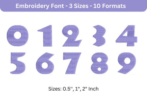 Jungle Font 0 to 9 Review for Boutique Apparel