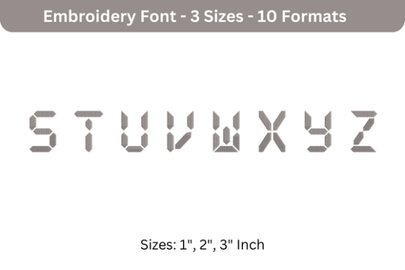 LCD Font S to Z: A Designer’s Craft Fair Review