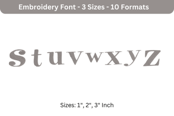 Pixie Font S to Z: A Designer's Review for School Projects