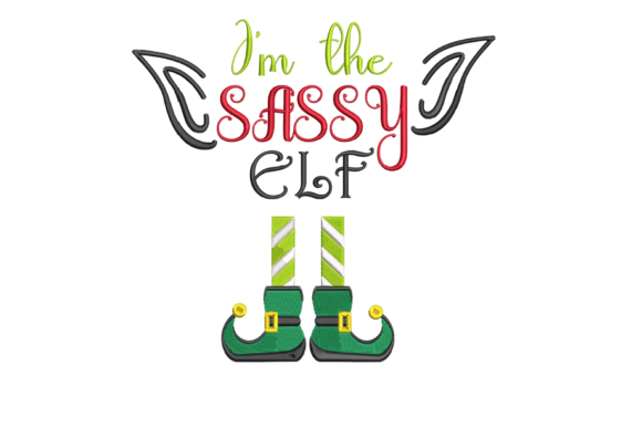 Review: Christmas Elf I’m the Sassy Elf Design