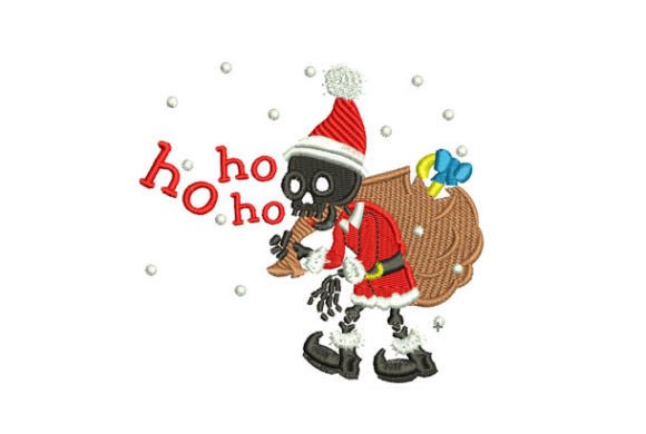 Review: Ho Ho Ho Santa Claus Funny Embroidery Design