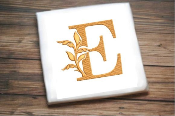 Review: Letter E Beautiful Monogram for Gifts