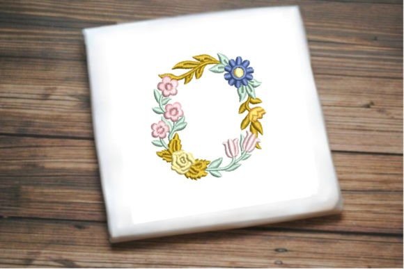Review: Letter O in Beautiful Flower for Sweatshirts