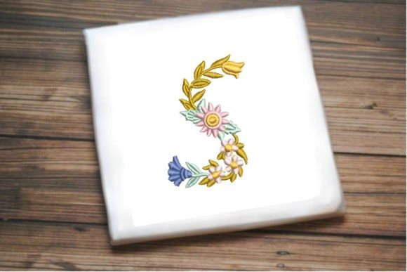 Review: Letter S in Beautiful Flower Embroidery