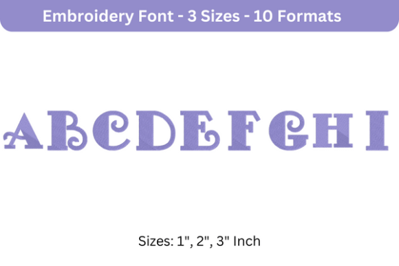 Reviewing Fancy Pants Font a to I for Custom Gifts