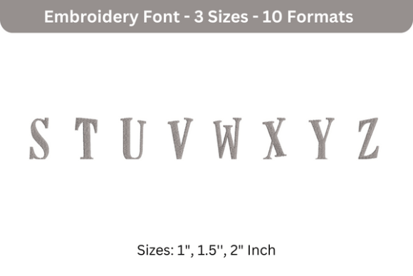 Reviewing Horse Hand Font S to Z for Etsy Shops