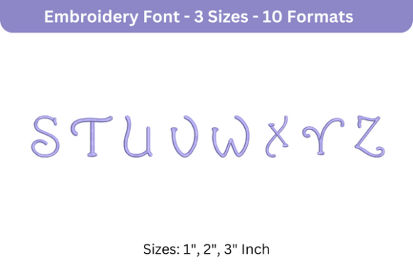 Santa Sleigh Font Uppercase S to Z Review