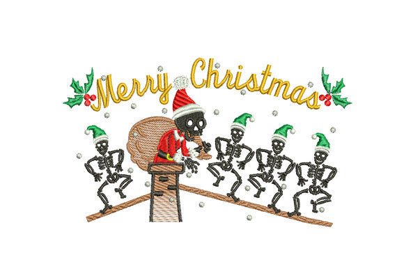 Skeletons Dancing Christmas Santa Review