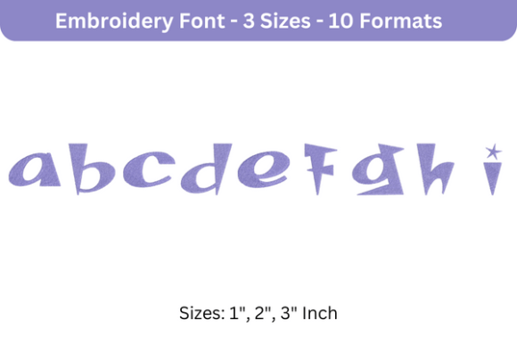 Space Patrol Font Lowercase a to I Review